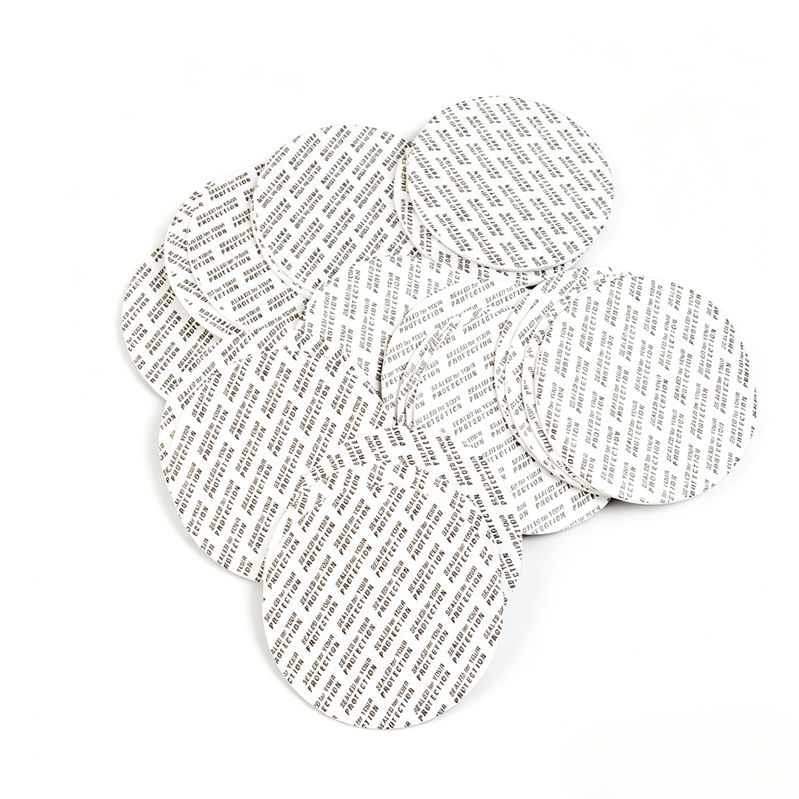Self-Adhesive Pressure Sensitive Foam Cap Liner for Glass and Plastic Jars