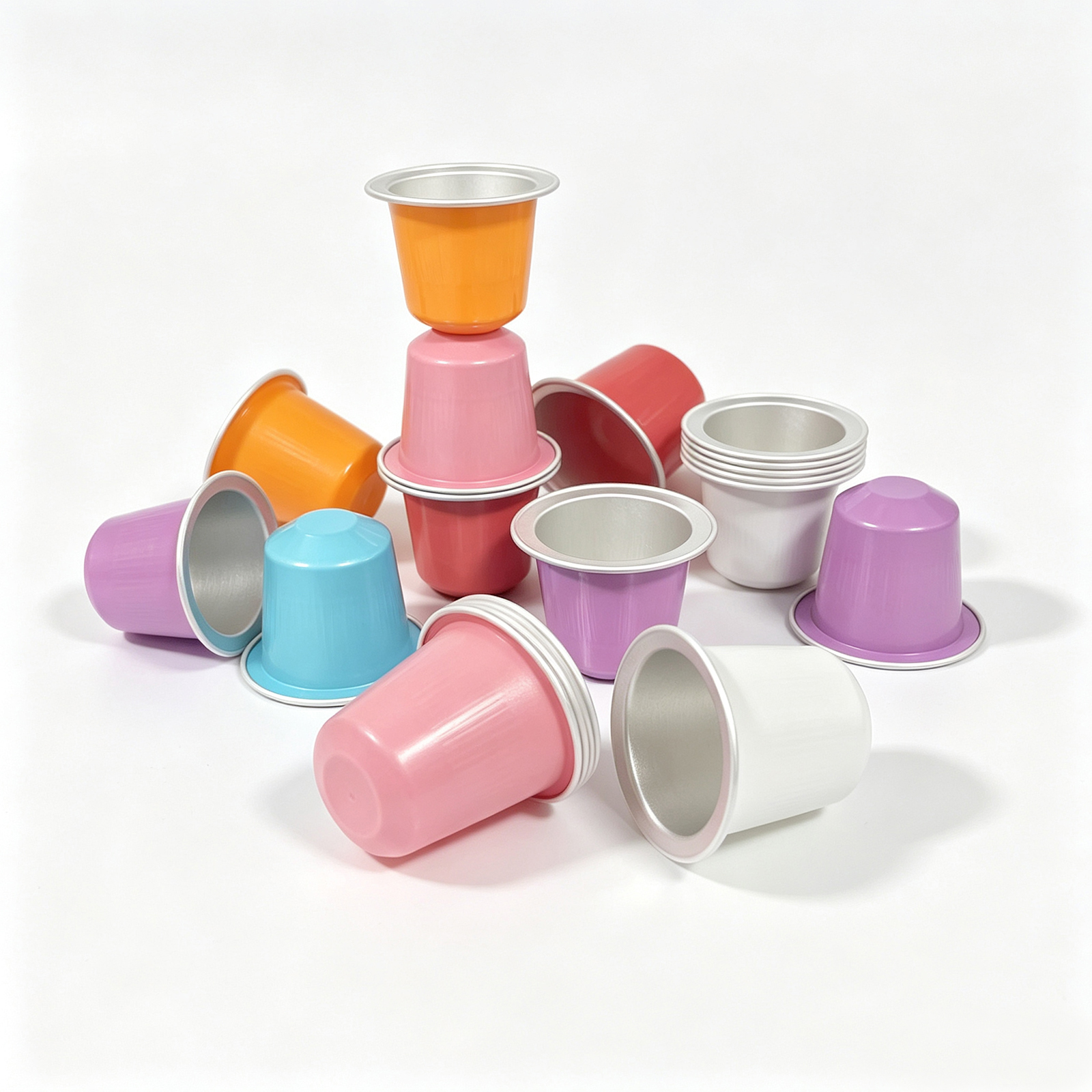 13ml Empty Aluminum Coffee Capsules for Espresso Roasters