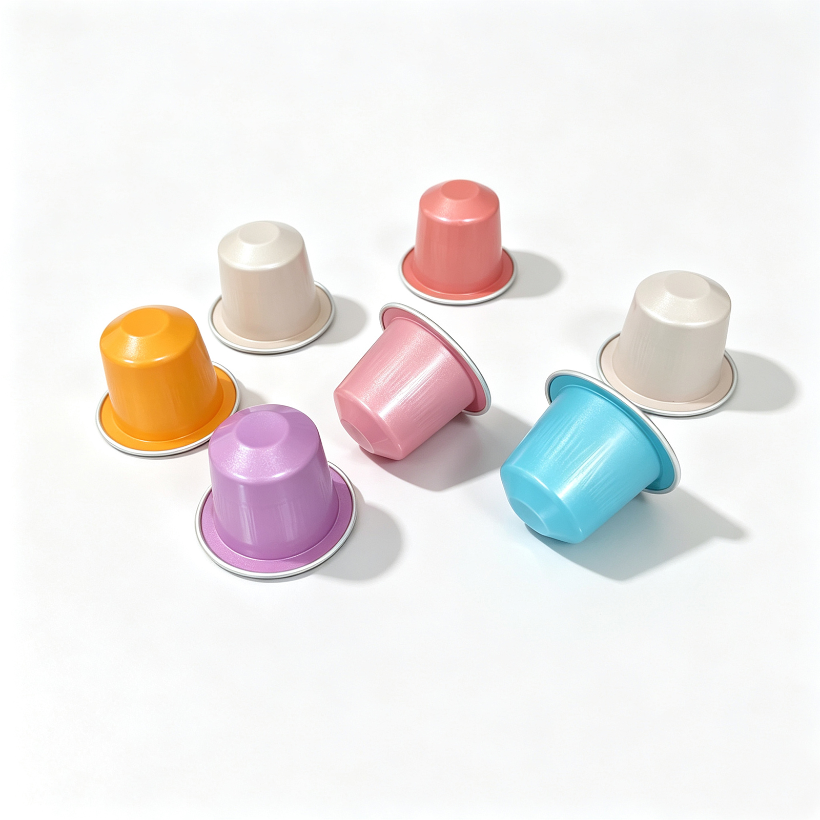 Aluminum Foil Coffee Capsule Cups for Single-Serve Packaging Lines