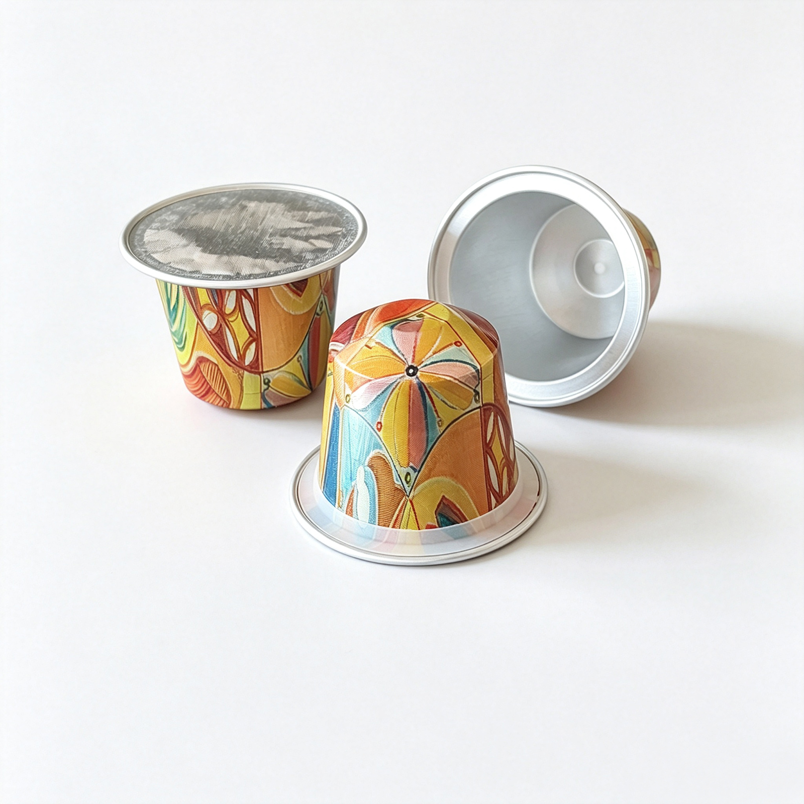 Registered Printed Aluminum Capsule Cups Engineered for Coffee and Tea Industry