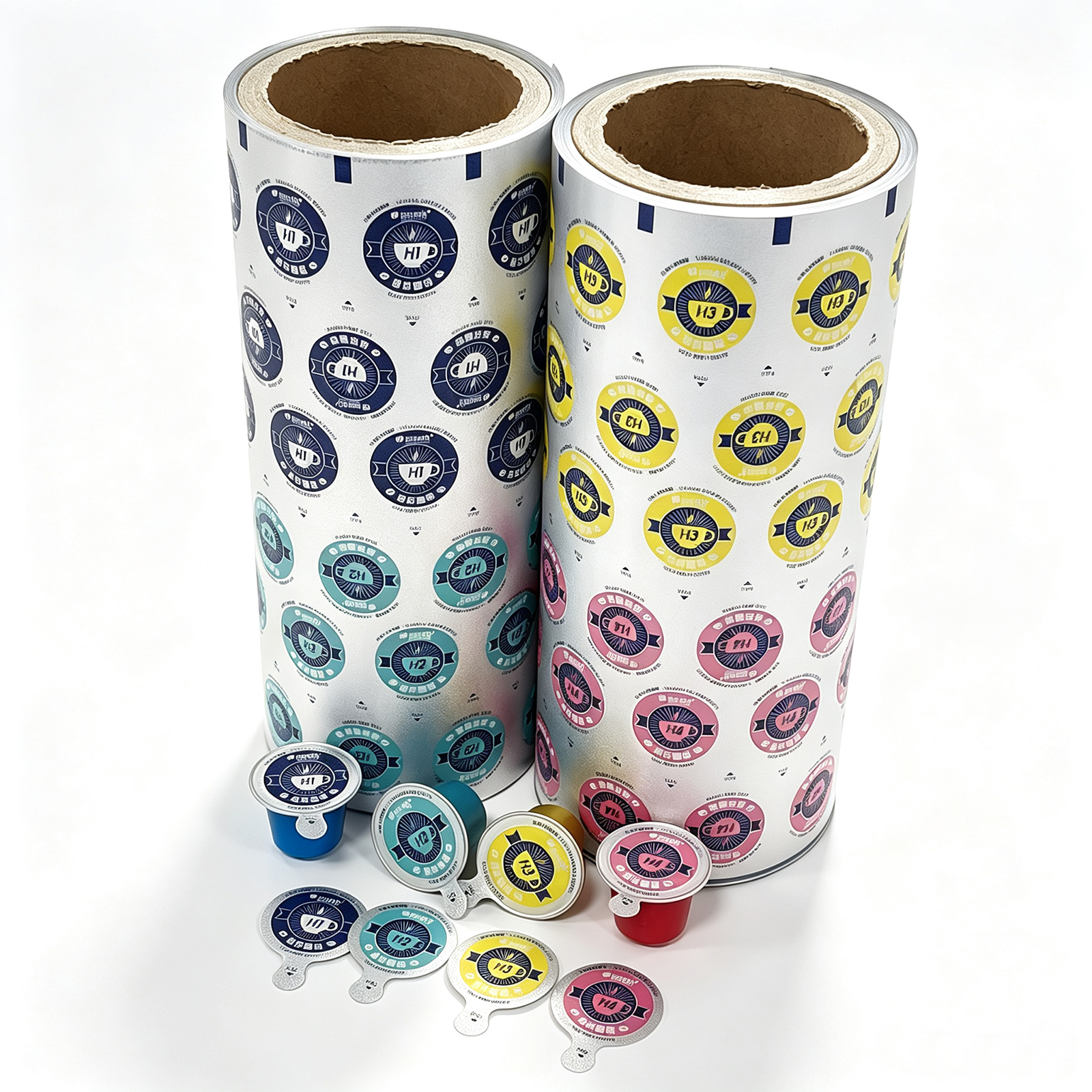Aluminum Foil Lidding Rollstock Film for Coffee Capsule Sealing