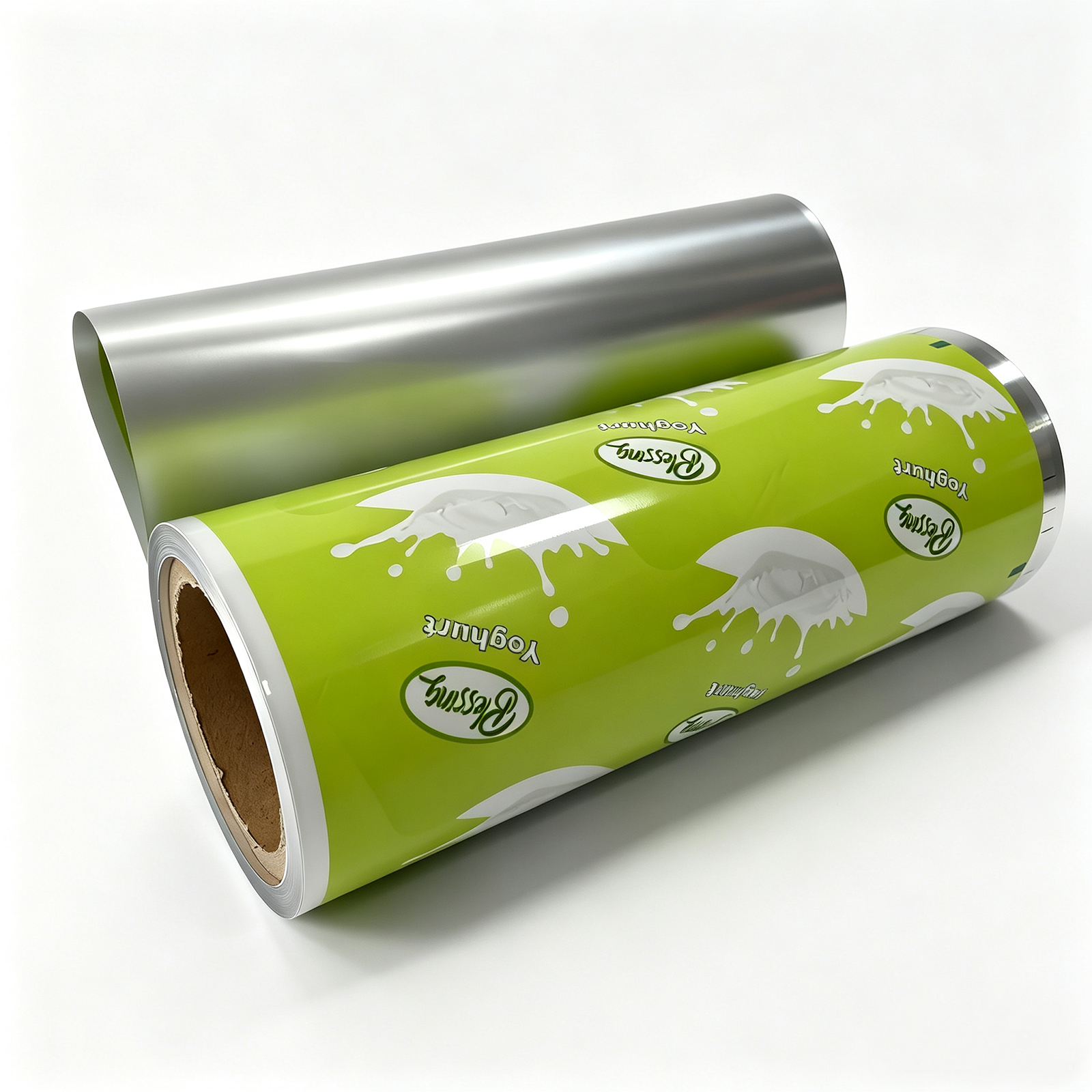 Easy-Peel Aluminum Foil Lidding Rollstock for Yogurt and Dairy Cup Sealing