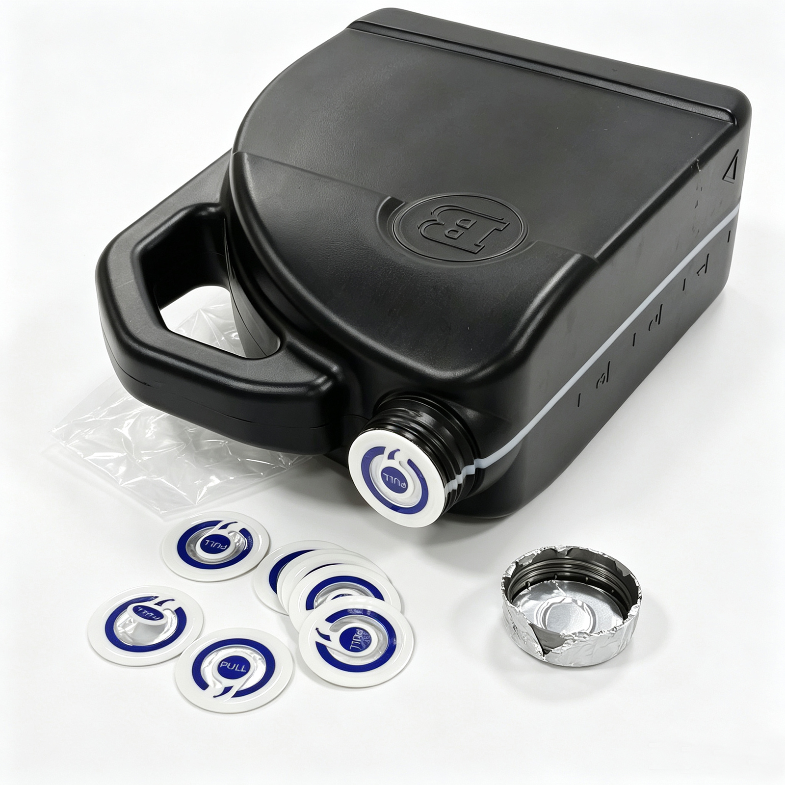 Pull-Tab Induction Foil Liners for Motor Oil and Lubricant Bottles